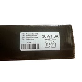 Battery Charger for electric bicycle 36 V 2.0 Ah Flat T