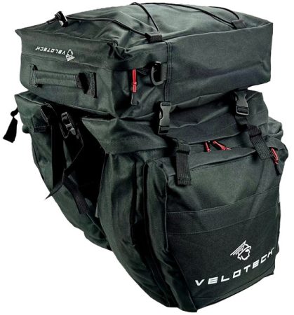 Velotech three-piece hiking bag