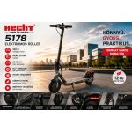 HECHT 5178 elektromos roller – 350 W, 25 km hatótáv, 12 kg