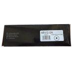 Akkumulátor Töltő elektromos kerékpárhoz 48 V 2,0 Ah kerek