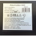 Akkumulátor Töltő elektromos kerékpárhoz 48 V 2,0 Ah kerek