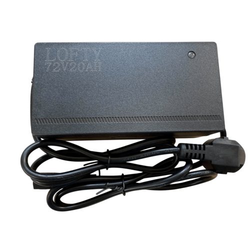 Akkumulátor töltő elektromos kerékpárhoz Lofty 72 V 3.0 Ah Lapos T
