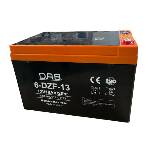 Graphene-Batterie 12 V 18 Ah wartungsfrei D.A.B.