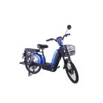 ZTECH ZT-01 elektromos kerékpár – 480 W, 22",  kihajtható csomagtartó