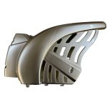 Hátsó takarólemez ezüst