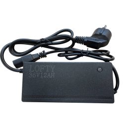 Battery Charger for electric bicycle 36 V 2.0 Ah Flat T