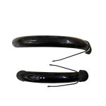 Kerékpár sárvédő fekete 20"