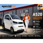 Special99 A520 elektromos mopedautó – 45 km/h, lítium akkumulátor