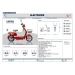E-MOB44B elektromos robogó