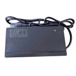 Battery charger for electric bicycle 48 V 3.0 Ah Flat T