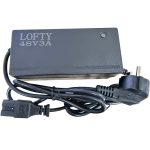 Battery charger for electric bicycle 48 V 3.0 Ah Flat T