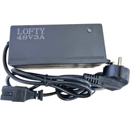 Battery charger for electric bicycle 48 V 3.0 Ah Flat T