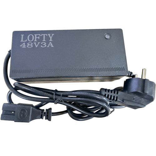 Battery charger for electric bicycle 48 V 3.0 Ah Flat T