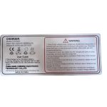 Battery Charger for electric bicycle 48 V 2.0 Ah Flat T
