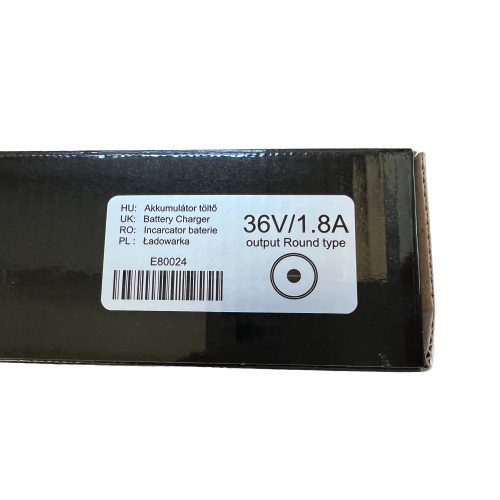 Battery Charger for electric bicycle 36 V 2.0 Ah round