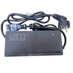 Battery charger for electric bicycle 48 V 3.0 Ah Flat T