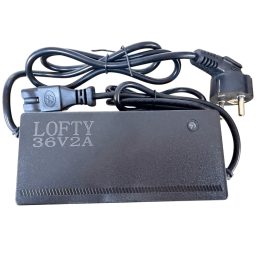 Battery charger for electric bicycle 48 V 3.0 Ah Flat T