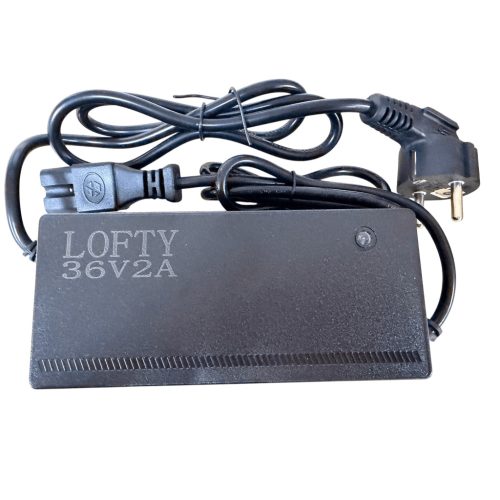 Battery charger for electric bicycle 48 V 3.0 Ah Flat T