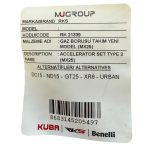 Gázkar elektromos kerékpárhoz RKS Type2