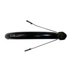 Kerékpár sárvédő fekete 26" első