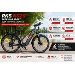 RKS NC20 trekking sport elektromos kerékpár – 50 Nm, 450 Wh, Shimano 8 sebesség