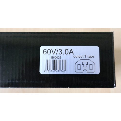 Battery charger for electric bicycle 48 V 3.0 Ah Flat T