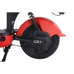ZTECH ZT-02A elektromos kerékpár – 350 W, alacsony átlépés, első kosár