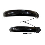 Kerékpár sárvédő fekete 20" eFolding