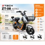 ZTECH ZT-08 ASTRO elektromos robogó 500 W – 25 km/h