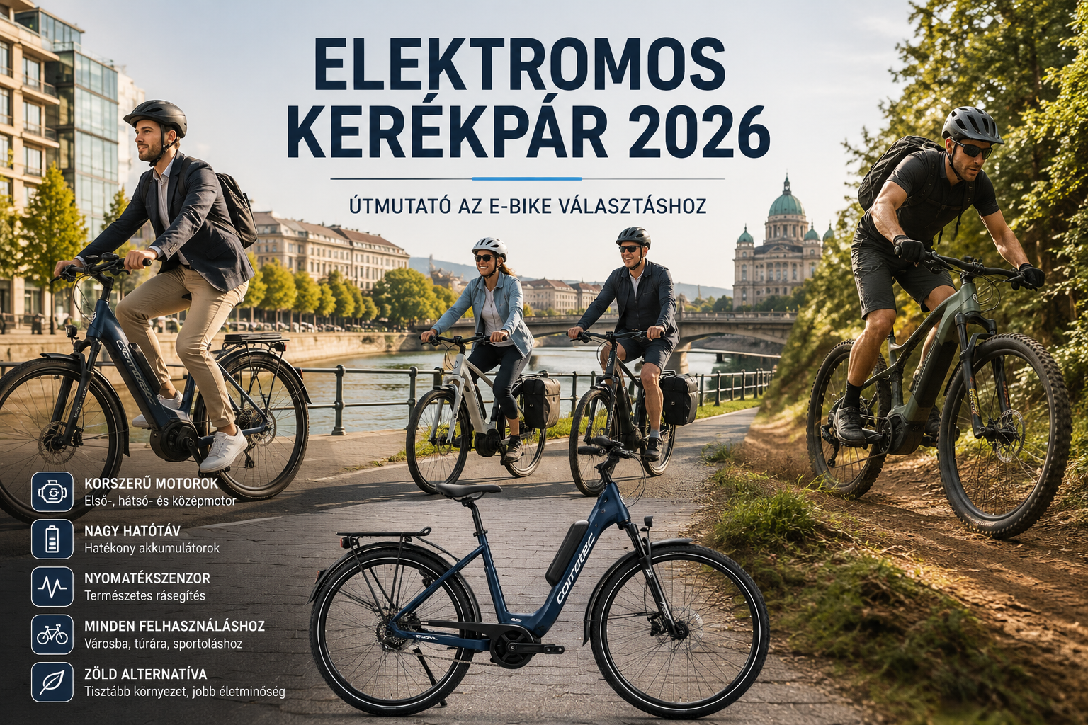 Elektromos kerékpár 2026 – miért választanak egyre többen e-bike-ot?